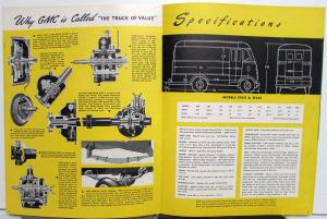 1948 GMC Delivery Models EF & EFP 241 & 242 Truck Sales Brochure Orig Dtd 5 48