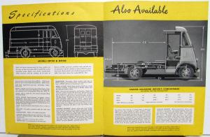 1948 GMC Delivery Models EF & EFP 241 & 242 Truck Sales Brochure Orig Dtd 5 48