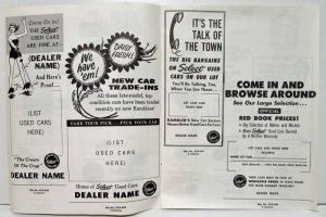 1962 AMC Used Car Sales-Action Kit with Envelope