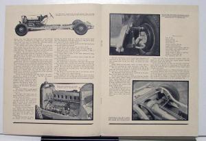 1930 1931 Super Mercedes Straight Eight 45/280 HP Sales Brochure