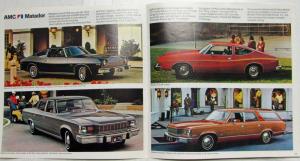 1975 AMC Gremlin Hornet Matador Auto Show Edition Sales Brochure Original