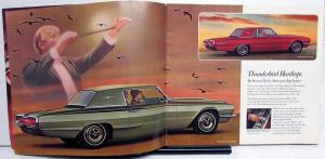 1966 Ford Thunderbird Town Landau Hardtop Convertible Oversized Brochure Orig