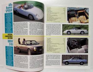 1992 & 1995 ASC Inc Press Kits Sunroofs T-tops Convertibles Viper Camaro Celica