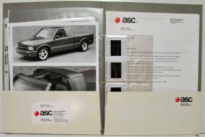 1992 & 1995 ASC Inc Press Kits Sunroofs T-tops Convertibles Viper Camaro Celica