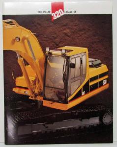 1992 1993 Caterpillar 320 Excavator Sales Brochure