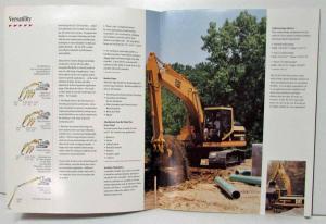 1992 1993 Caterpillar 320 Excavator Sales Brochure