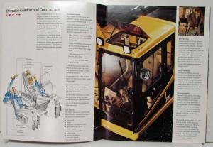 1992 1993 Caterpillar 320 Excavator Sales Brochure