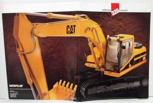 1992 1993 Caterpillar 320 Excavator Sales Brochure