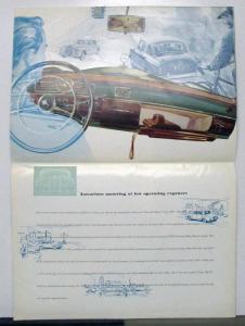 1955 Mercedes-Benz Model 180D Sales Folder
