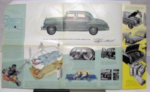 1955 Mercedes-Benz Model 180D Sales Folder