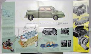 1955 Mercedes Benz Type 180D Sales Folder