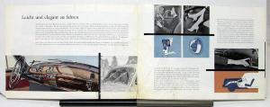 1956 Mercedes Benz Model 219 Sales Brochure In German Text