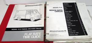 1975-76 AM General Corporation FJ-9  1 Ton Delivery Truck Service Parts Catalog