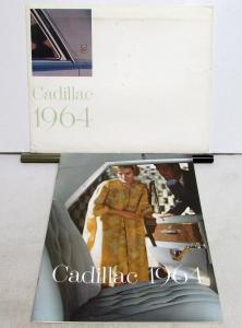 1964 Cadillac Fleetwood 62 Deville Series Prestige Sale Brochure W/Env Orig