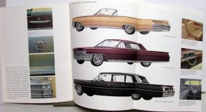 1964 Cadillac Fleetwood 62 Deville Series Prestige Sale Brochure W/Env Orig