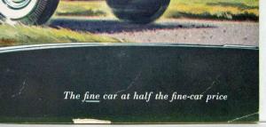 1956 Ford The Fine Car at Half the Fine-Car Price Sales Folder - Canadian