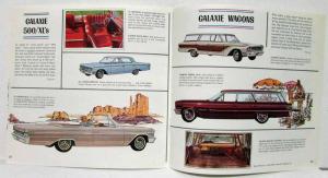 1963 Ford Sales Brochure with Peanuts Characters Falcon Thunderbird - Canadian