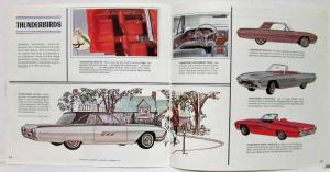 1963 Ford Sales Brochure with Peanuts Characters Falcon Thunderbird - Canadian