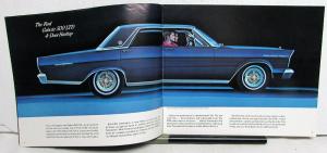 1965 Ford The Total Performance Sales Brochure Galaxie Country Custom - Canadian