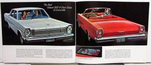 1965 Ford The Total Performance Sales Brochure Galaxie Country Custom - Canadian