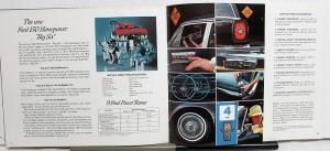 1965 Ford The Total Performance Sales Brochure Galaxie Country Custom - Canadian