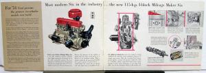 1954 Ford Model Six Crestline Customline Mainline Sales Brochure