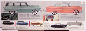 1954 Ford Model Six Crestline Customline Mainline Sales Brochure