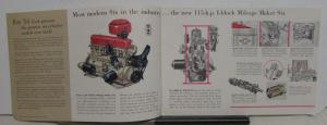 1954 Ford Model Six Crestline Customline Mainline Sales Brochure