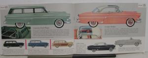 1954 Ford Model Six Crestline Customline Mainline Sales Brochure