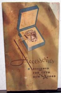 1954 Ford Accessories Sales Brochure