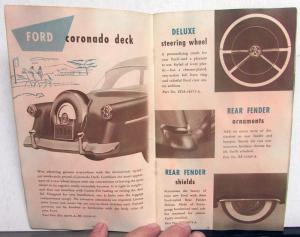 1954 Ford Accessories Sales Brochure