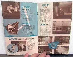 1954 Ford Accessories Sales Brochure