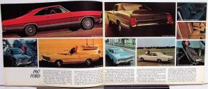 1967 Ford You Are Ahead in a 67 Sales Brochure - Canadian