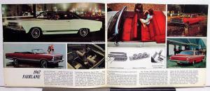 1967 Ford You Are Ahead in a 67 Sales Brochure - Canadian