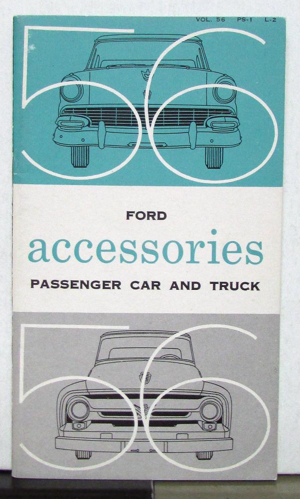 1954 FORD TRUCK ACCESSORIES ORIGINAL DEALER PROMO SALES