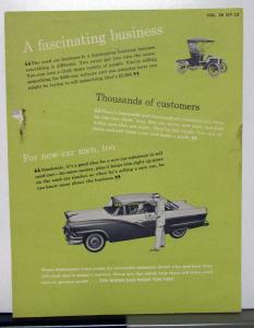 1956 Ford Used Car Selling Guide