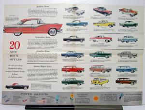 1956 Ford Fairlane Mainline Customline Sales Folder Rev May 1956