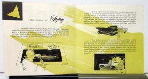 1956 Ford Cleveland Auto Show Styling Sales Brochure