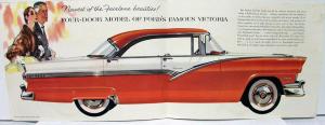 1956 Ford Fairlane Fordor Victoria Sales Folder