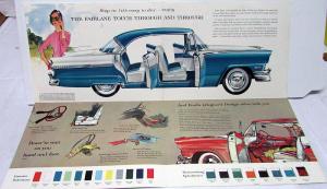 1956 Ford Fairlane Fordor Victoria Sales Folder