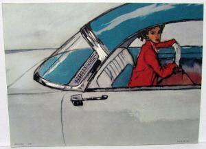 1956 Ford Fairlane Fordor Victoria Sales Folder