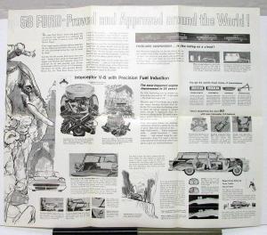 1958 Ford Station Wagon Sales Folder
