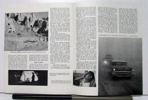 1958 Ford Fairlane Around The World Sales Brochure
