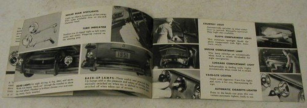 Ford 1951 Accessories Sales Brochure Original