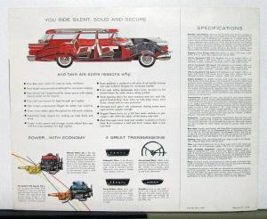 1959 Ford County Squire Sedan Station Wagon Sales Folder