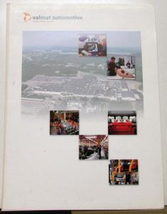 2000 Valmet Raceabout Sports Car Press Kit Geneva Original