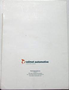 2000 Valmet Raceabout Sports Car Press Kit Geneva Original