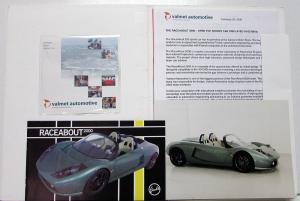 2000 Valmet Raceabout Sports Car Press Kit Geneva Original