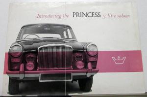 1960 BMC Princess Auto Coachwork by Vanden Plas of London Sales Folder Original