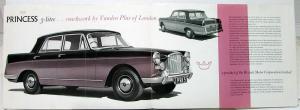 1960 BMC Princess Auto Coachwork by Vanden Plas of London Sales Folder Original